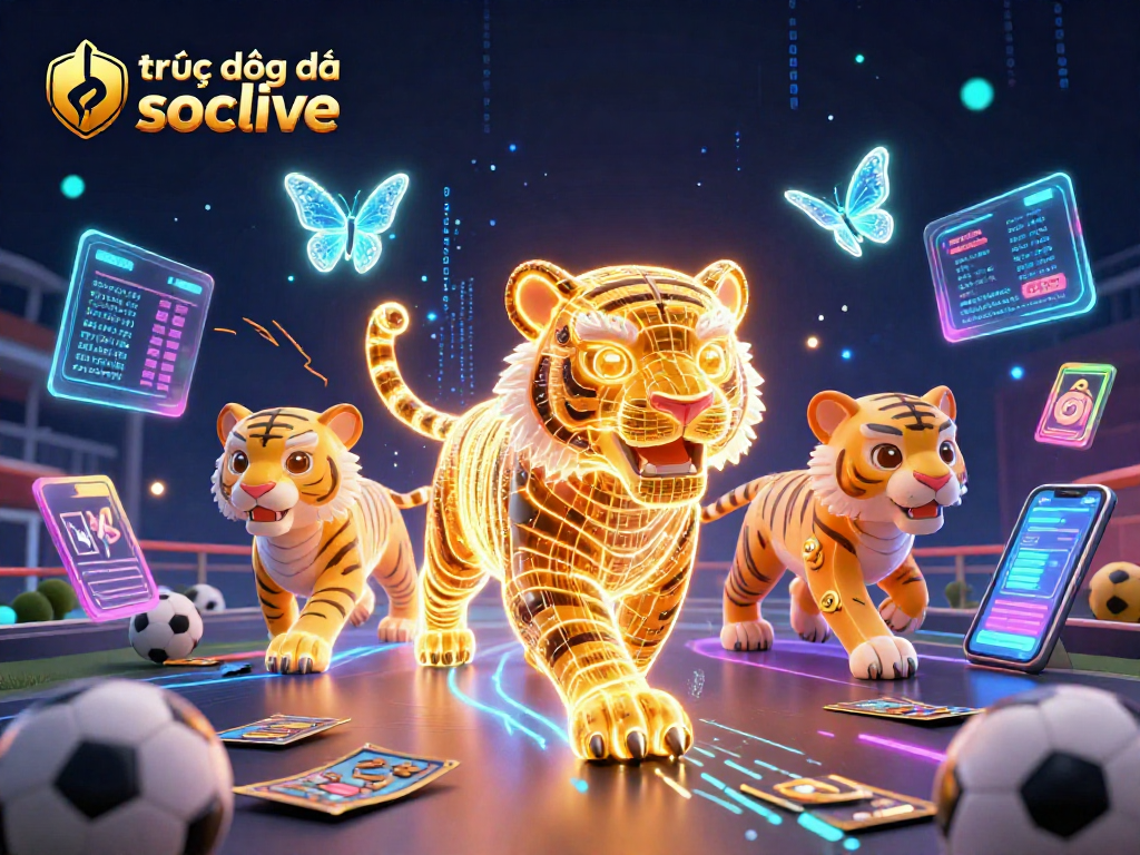 Experience trực tiếp bóng đá socolive betting excitement with vibrant sports elements and dynamic visuals.
